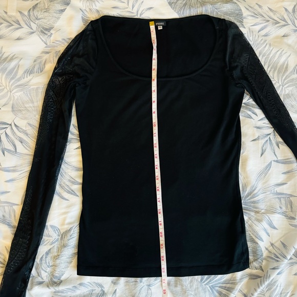 FERRE Gianfranco ferre TATOO VINTAGE TOP BLACK SIZE M VGC - Picture 14 of 16